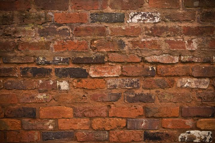 Brick wall close-up